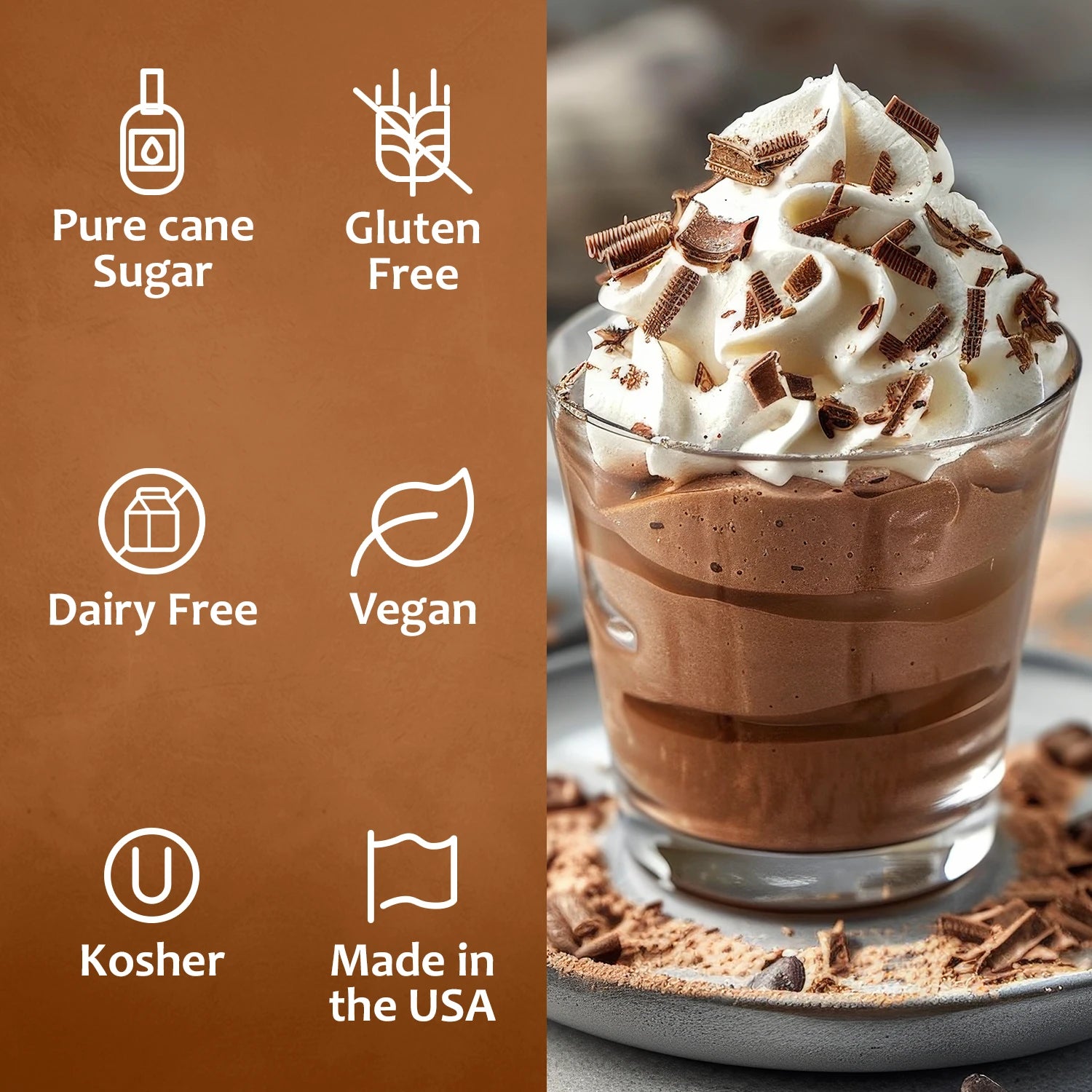 Dubai Chocolate coffee flavoring syrup