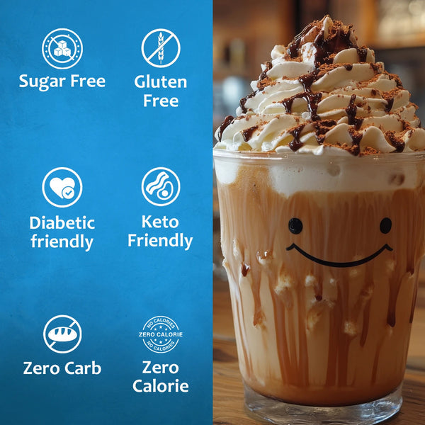Dubai Chocolate coffee syrups sugar free