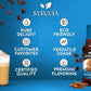 Gingerbread sugar free coffee flavor syrup