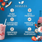 Sugar-Free Pink Splash Syrup Syruvia