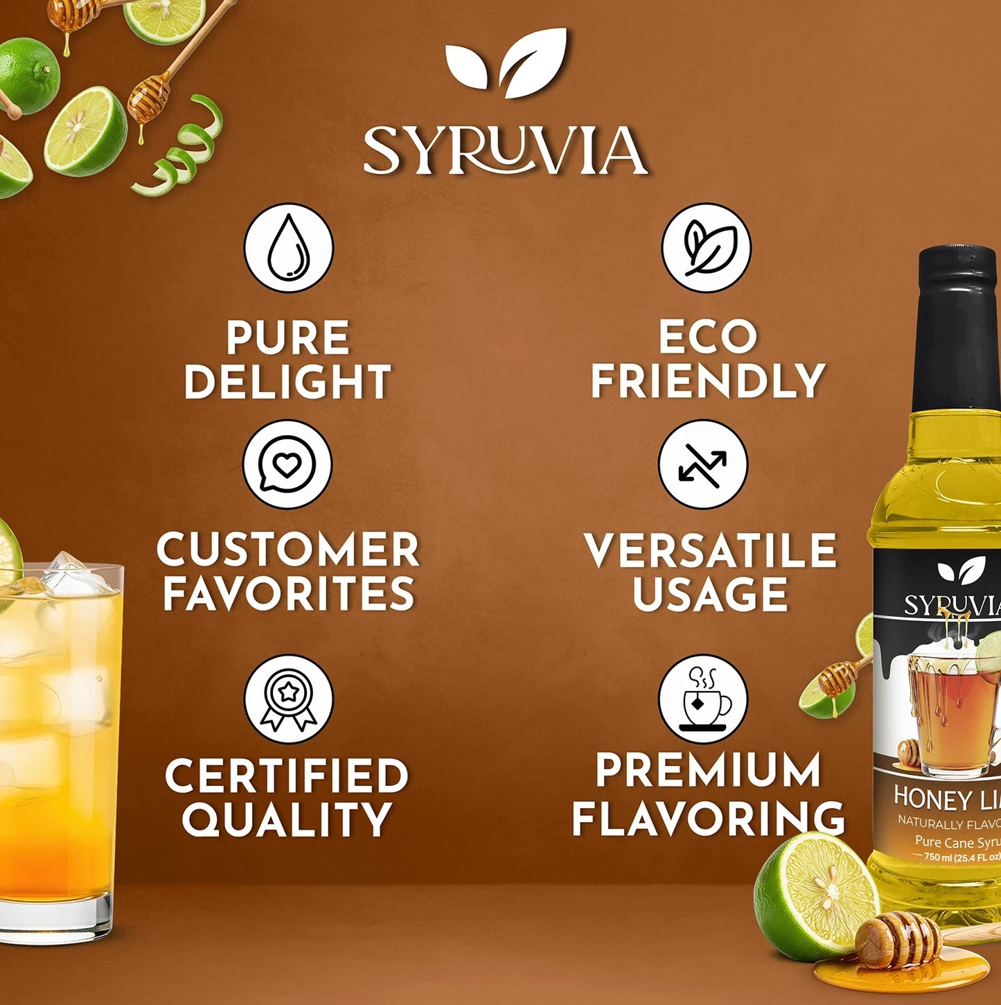 Honey Lime Syrup Syruvia