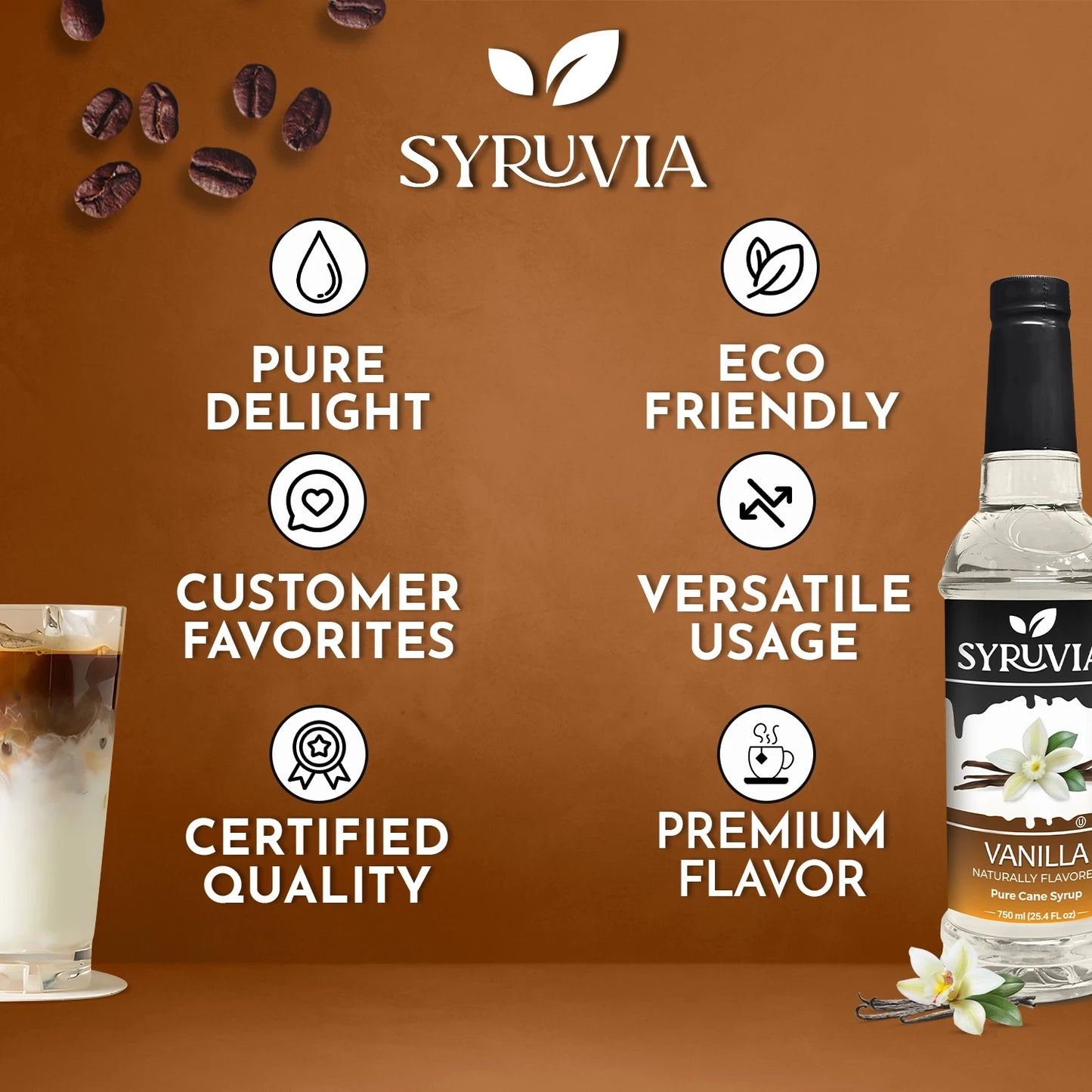 Vanilla Syrup Syruvia