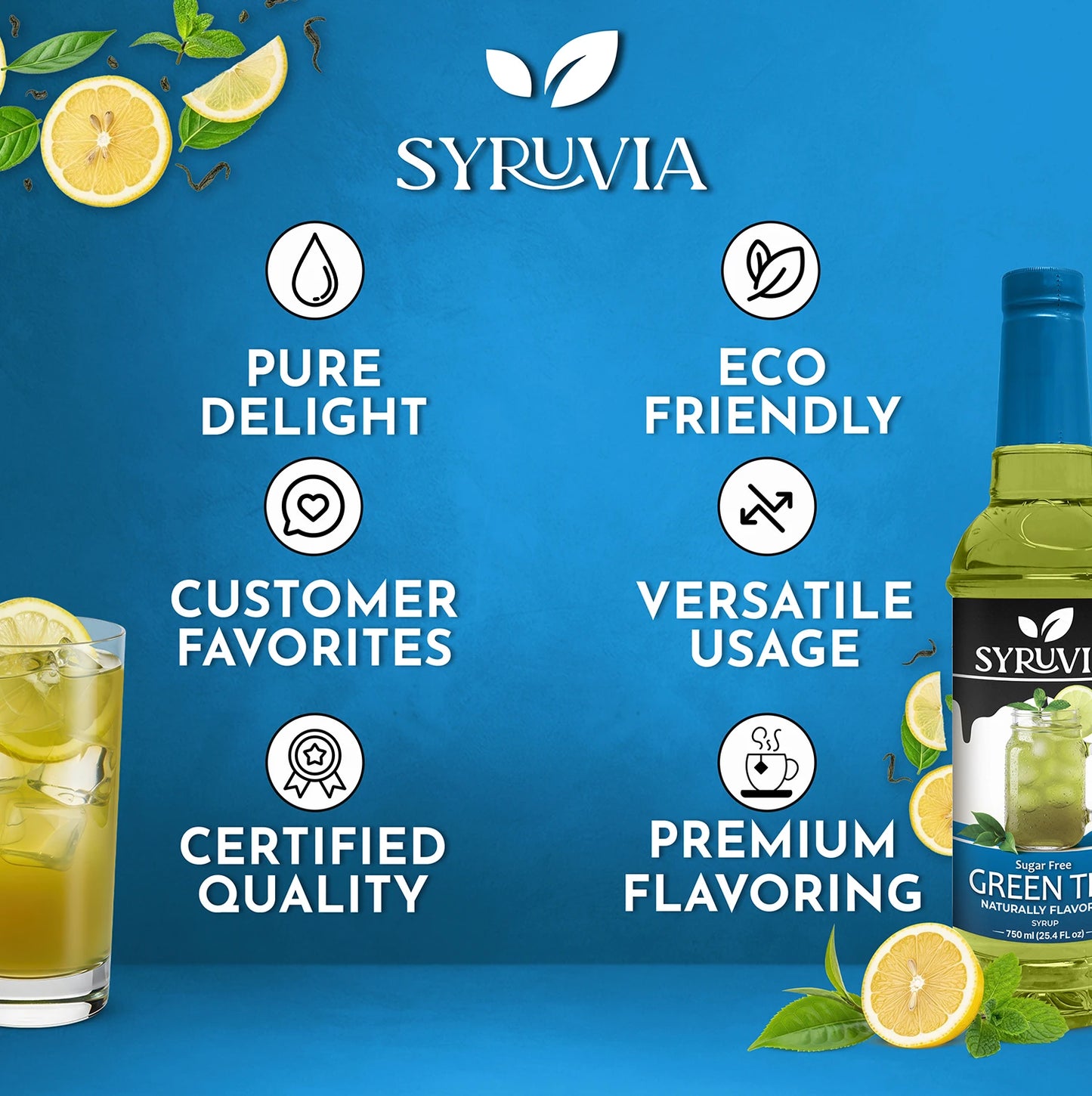 Sugar-Free Green Tea Syrup