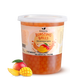 2 LB Mango Flavored Boba Balls for a Bursting and Popping Boba Experience ( 1 case 12x 2lb)