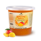 7 LB Mango Flavored Boba Balls for a Bursting and Popping Boba Experience ( 1 case 4x 7lb)
