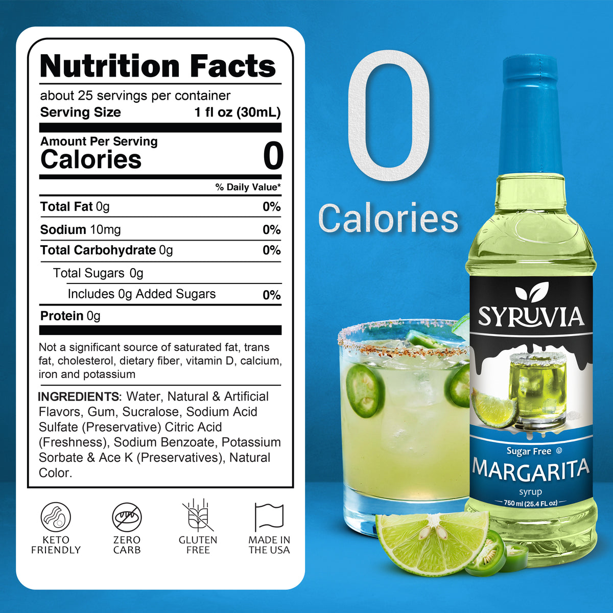 Sugar-Free Margarita Syrup