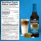 Nutrition Facts Dubai Chocolate coffee syrups sugar free