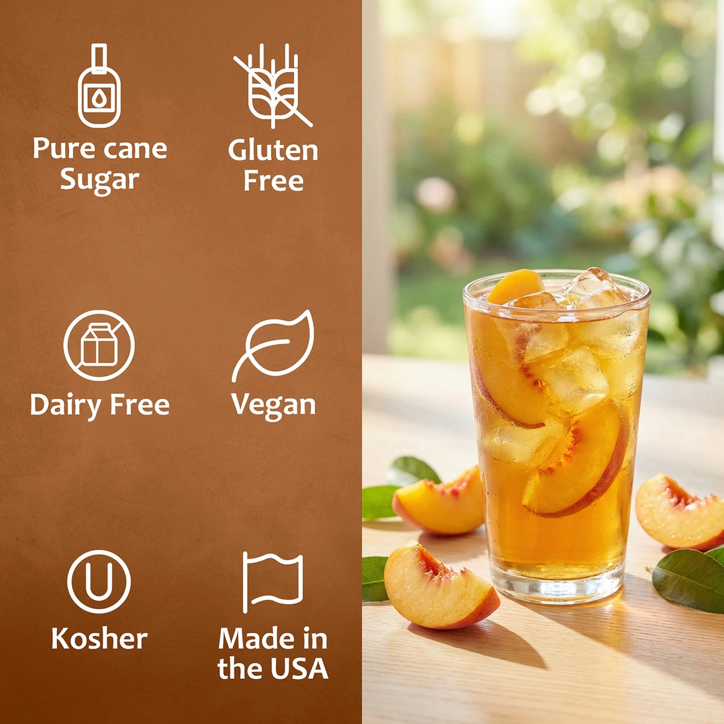 Peach Tea Syrup Syruvia