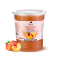 2 LB Peach Flavored Boba Balls for a Bursting and Popping Boba Experience ( 1 case 12x 2lb)