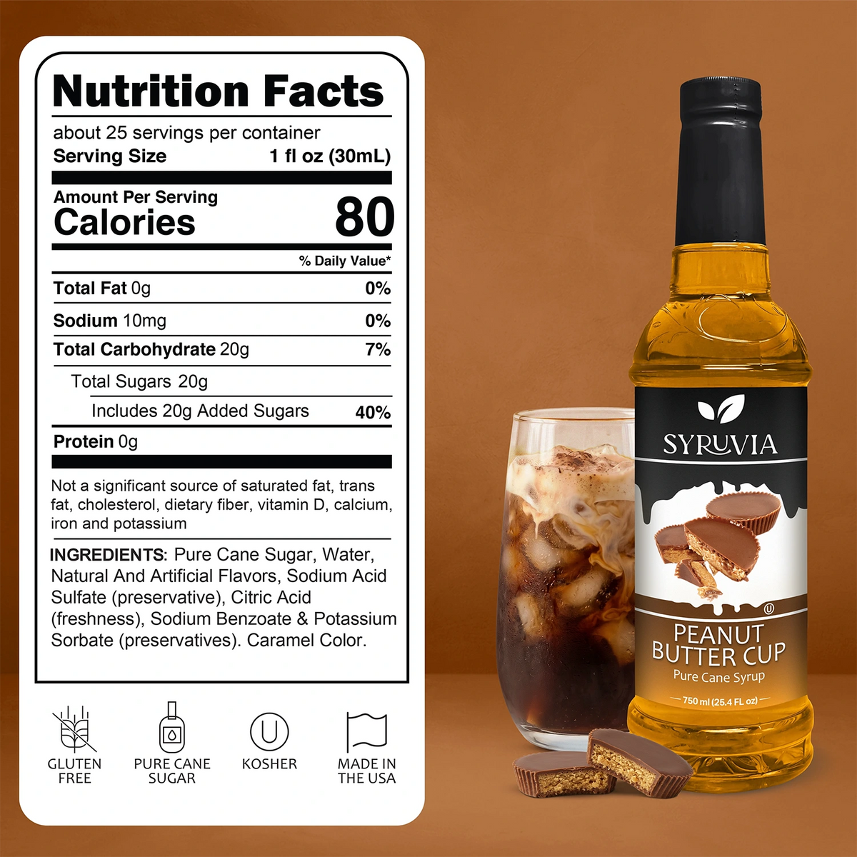 Peanut Butter Cup Syrup Syruvia