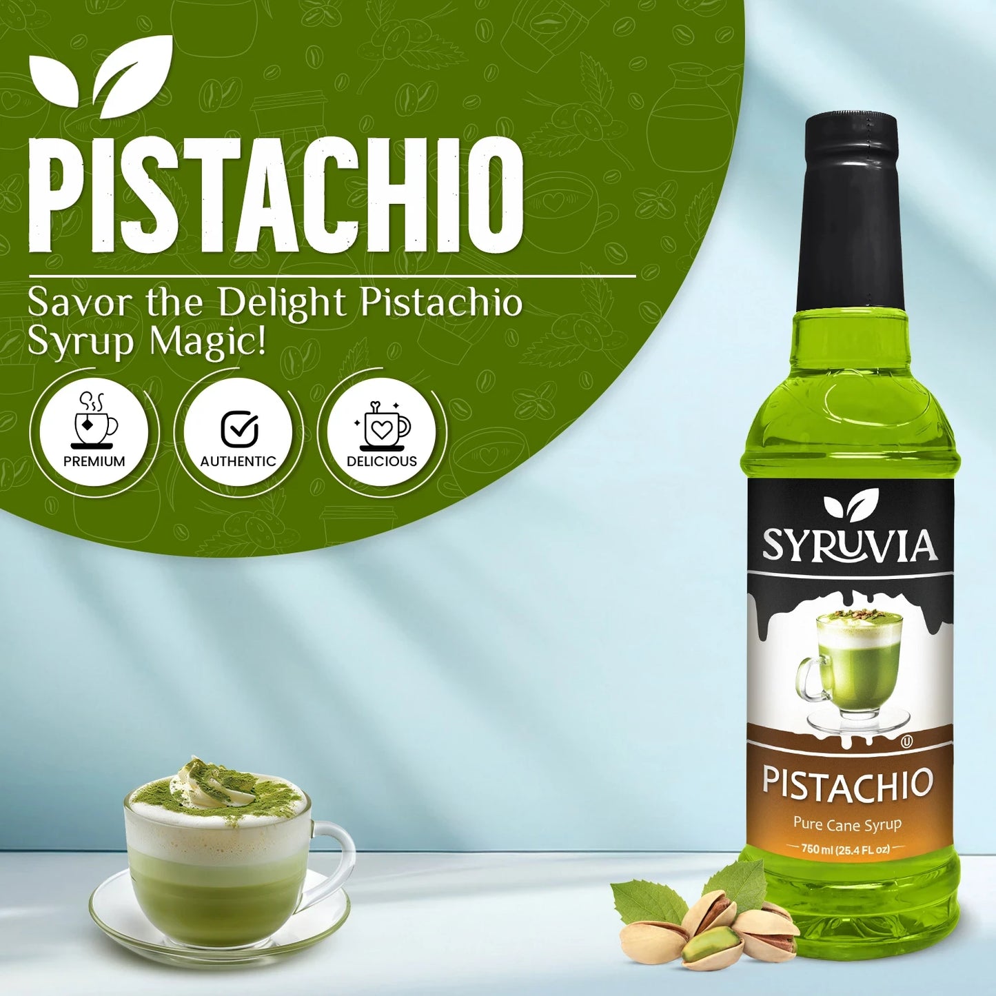 Pistachio Syrup Syruvia