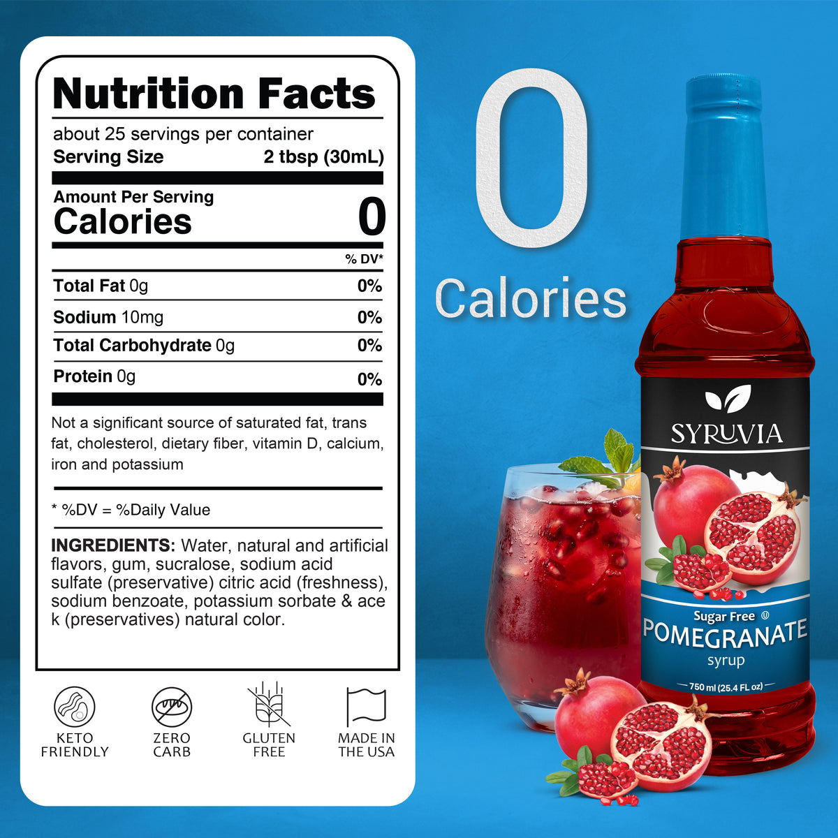 Sugar-Free Pomegranate Syrup