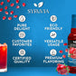 Pomegranate coffee syrup sugar free