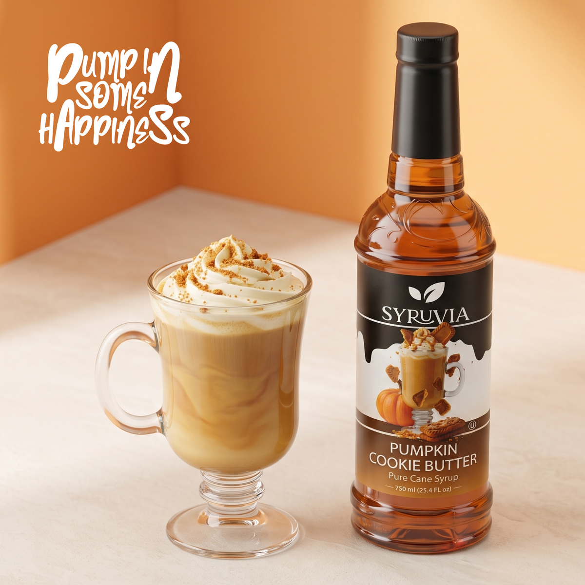 Pumpkin Cookie Butter Syrup Syruvia