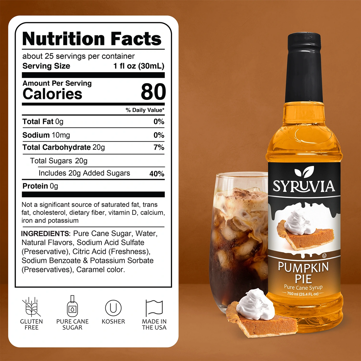Pumpkin Pie Syrup Syruvia