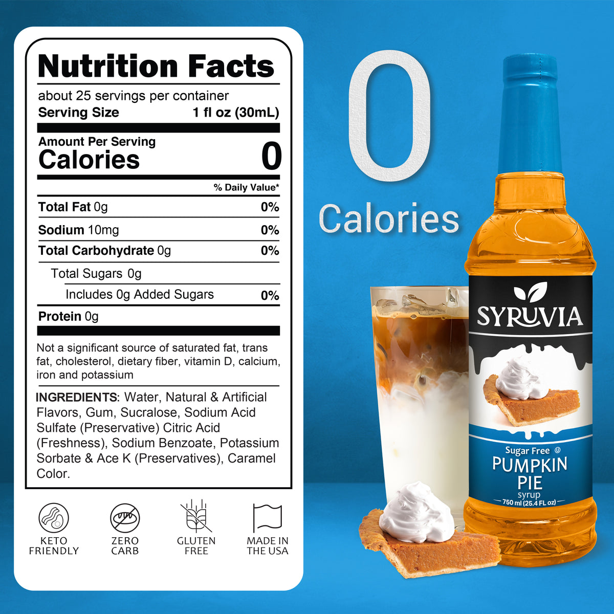 Sugar-Free Pumpkin Pie Syrup Syruvia