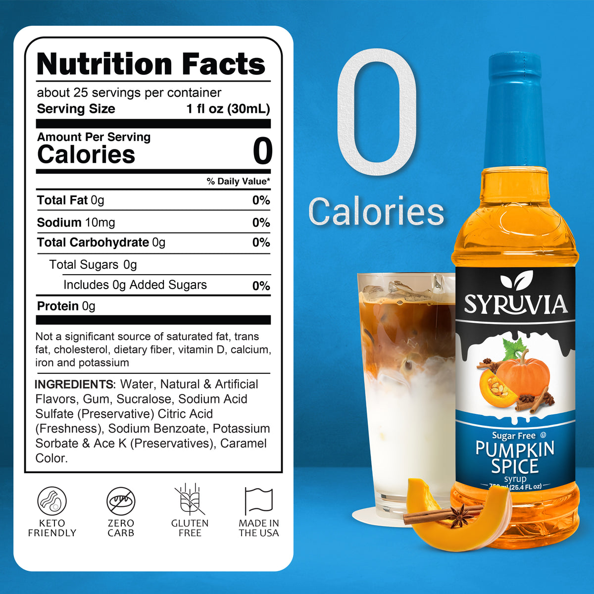 Sugar-Free Pumpkin Spice Syrup