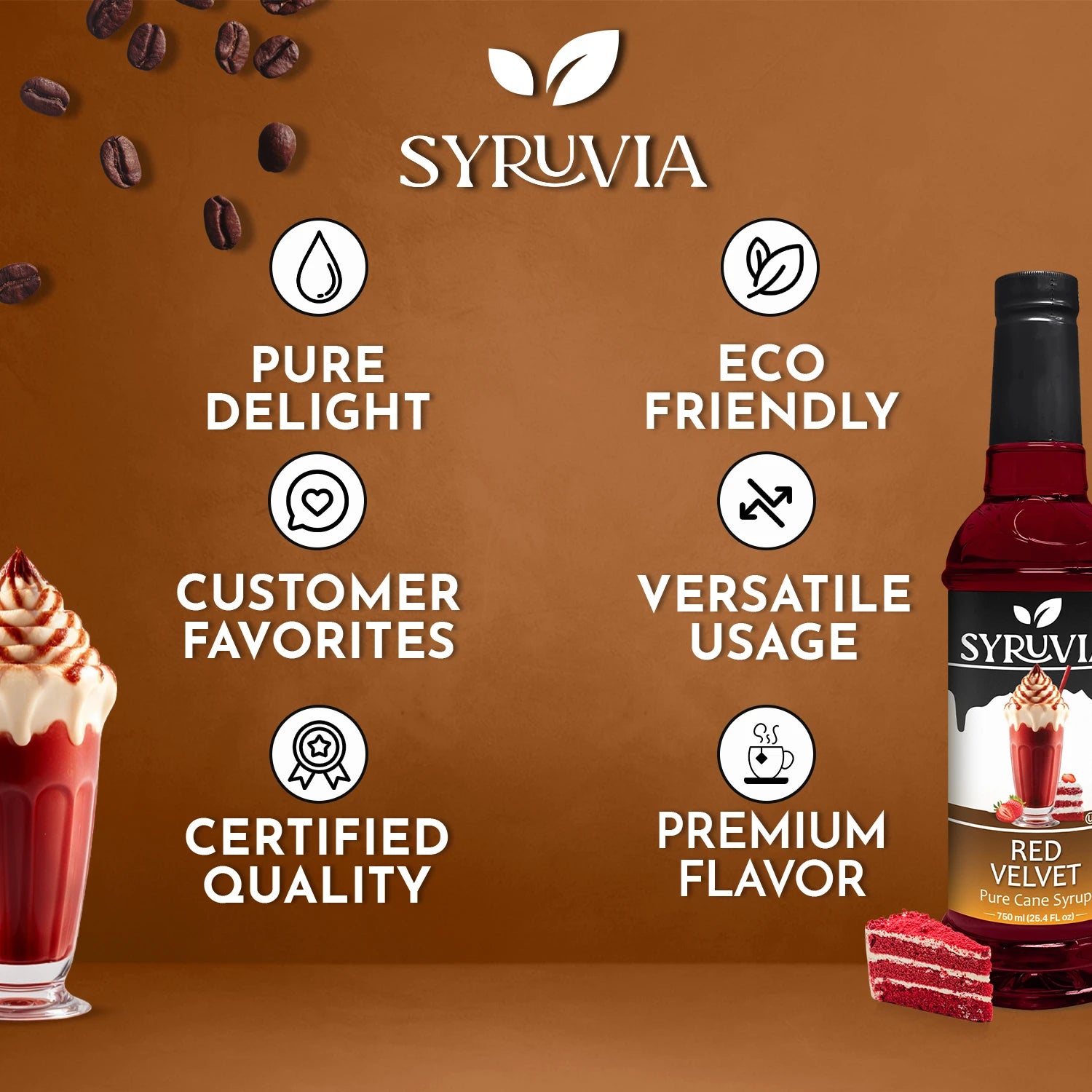 Red Velvet syrup for drinks