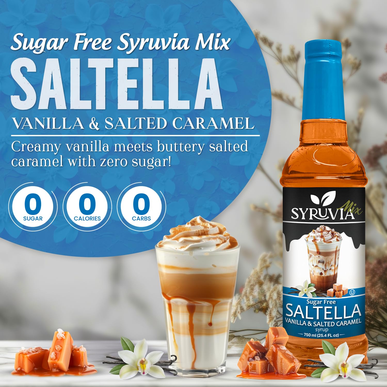 SALTELLA sugar free syrups