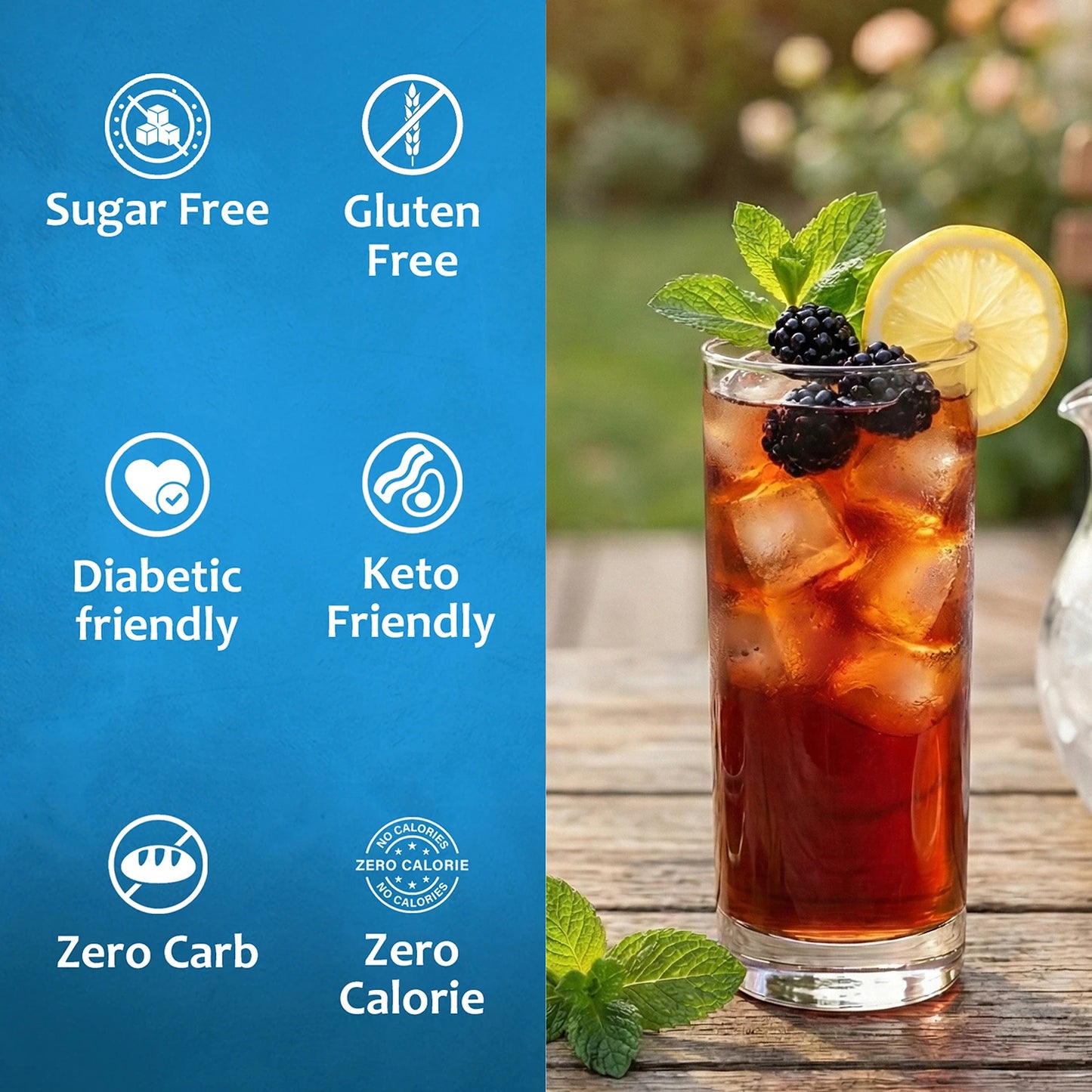 Sugar-Free Blackberry Tea Syrup