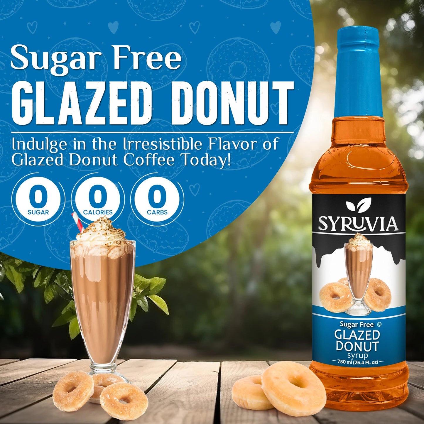 Sugar-Free Glazed Donut Syrup Syruvia