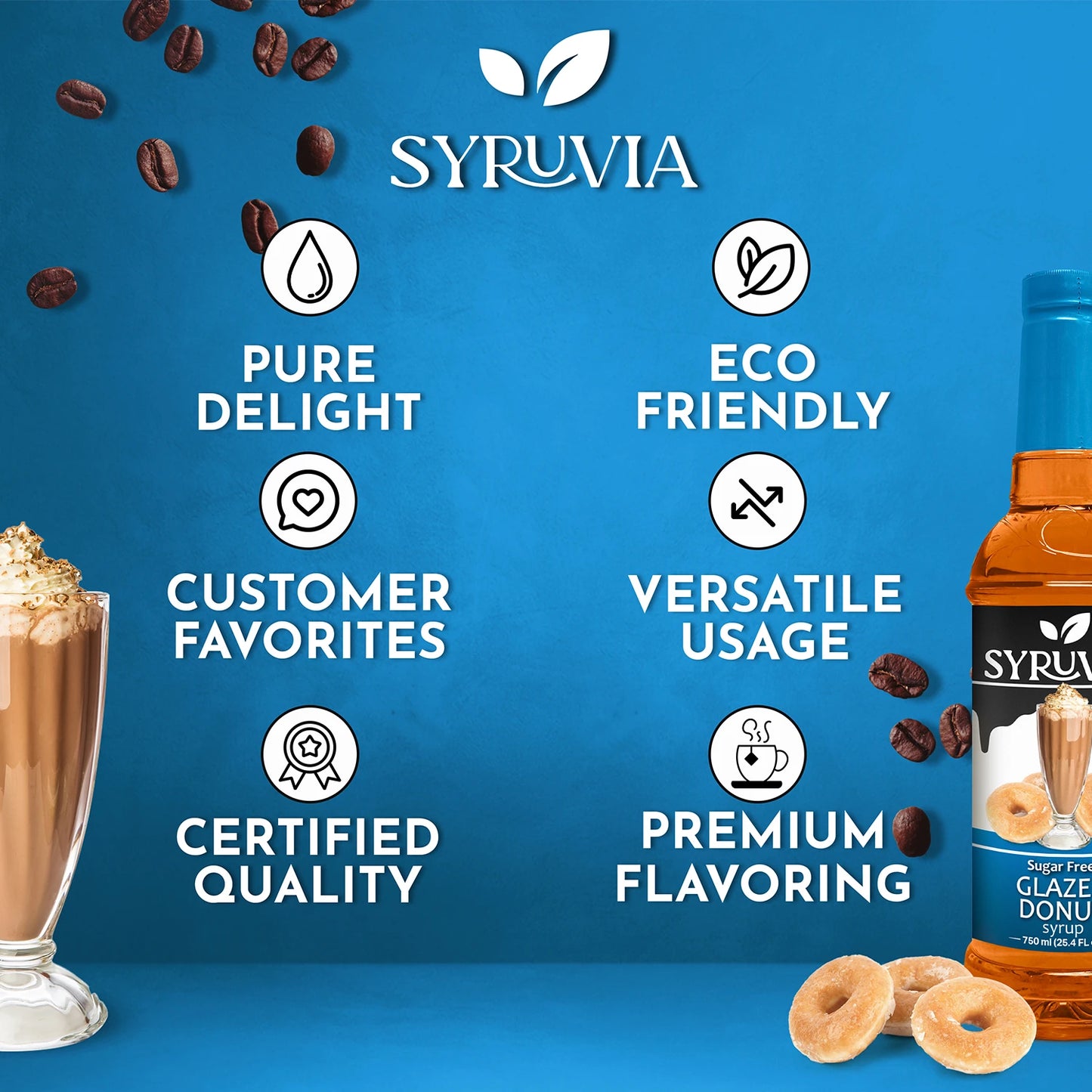 Sugar-Free Glazed Donut Syrup Syruvia