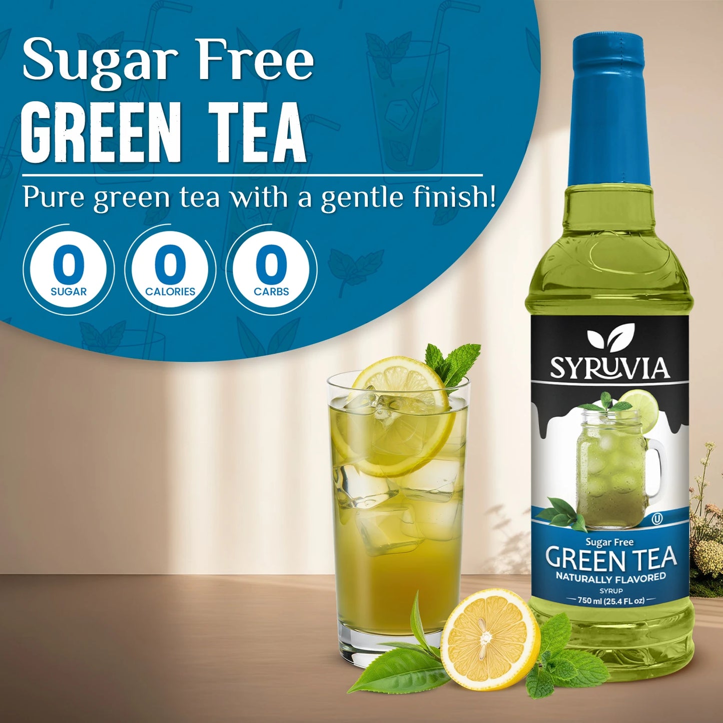 Sugar-Free Green Tea Syrup