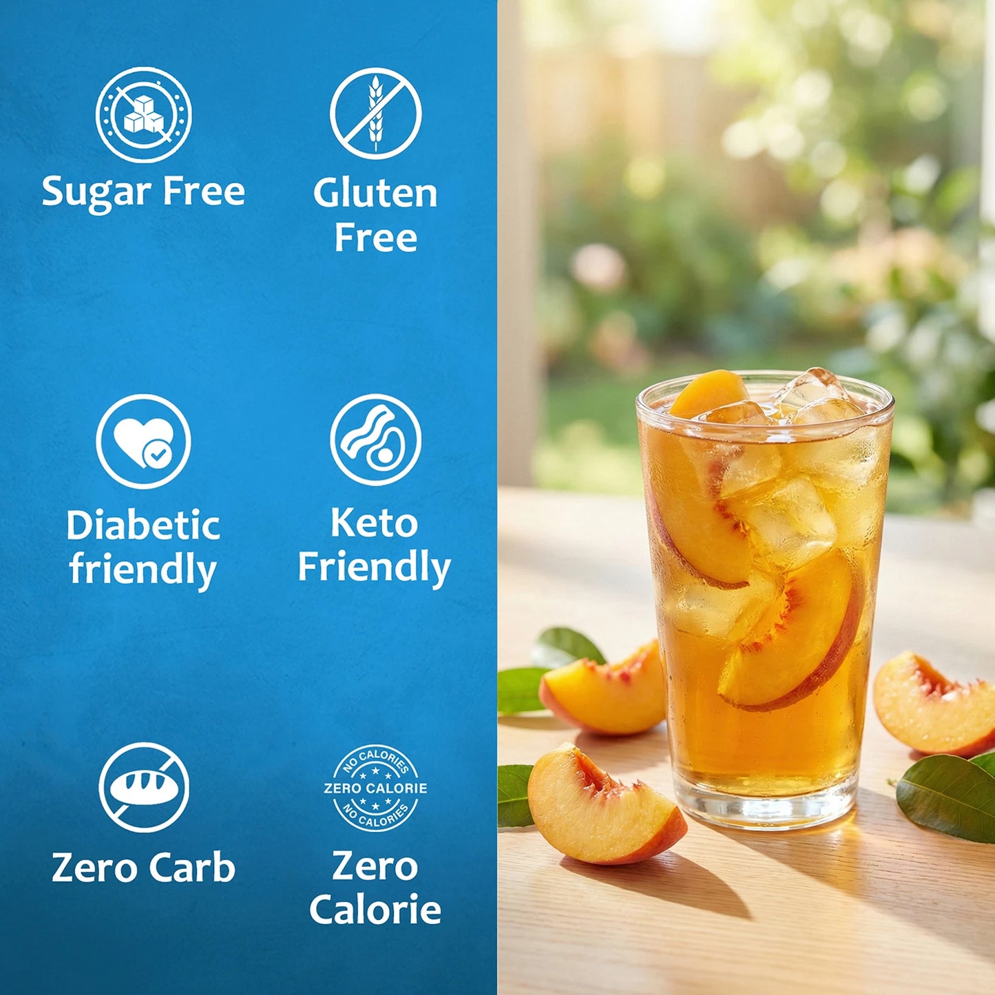 Sugar-Free Peach Tea Syrup