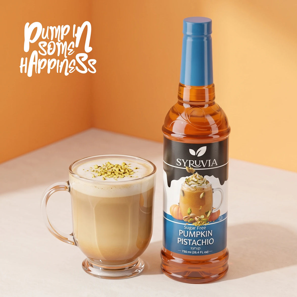 Sugar-Free Pumpkin Pistachio Syrup Syruvia