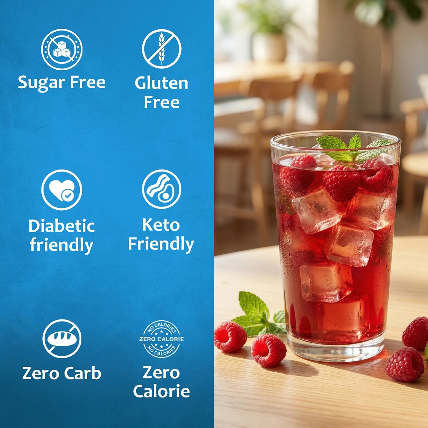 Sugar-Free Raspberry Tea Syrup