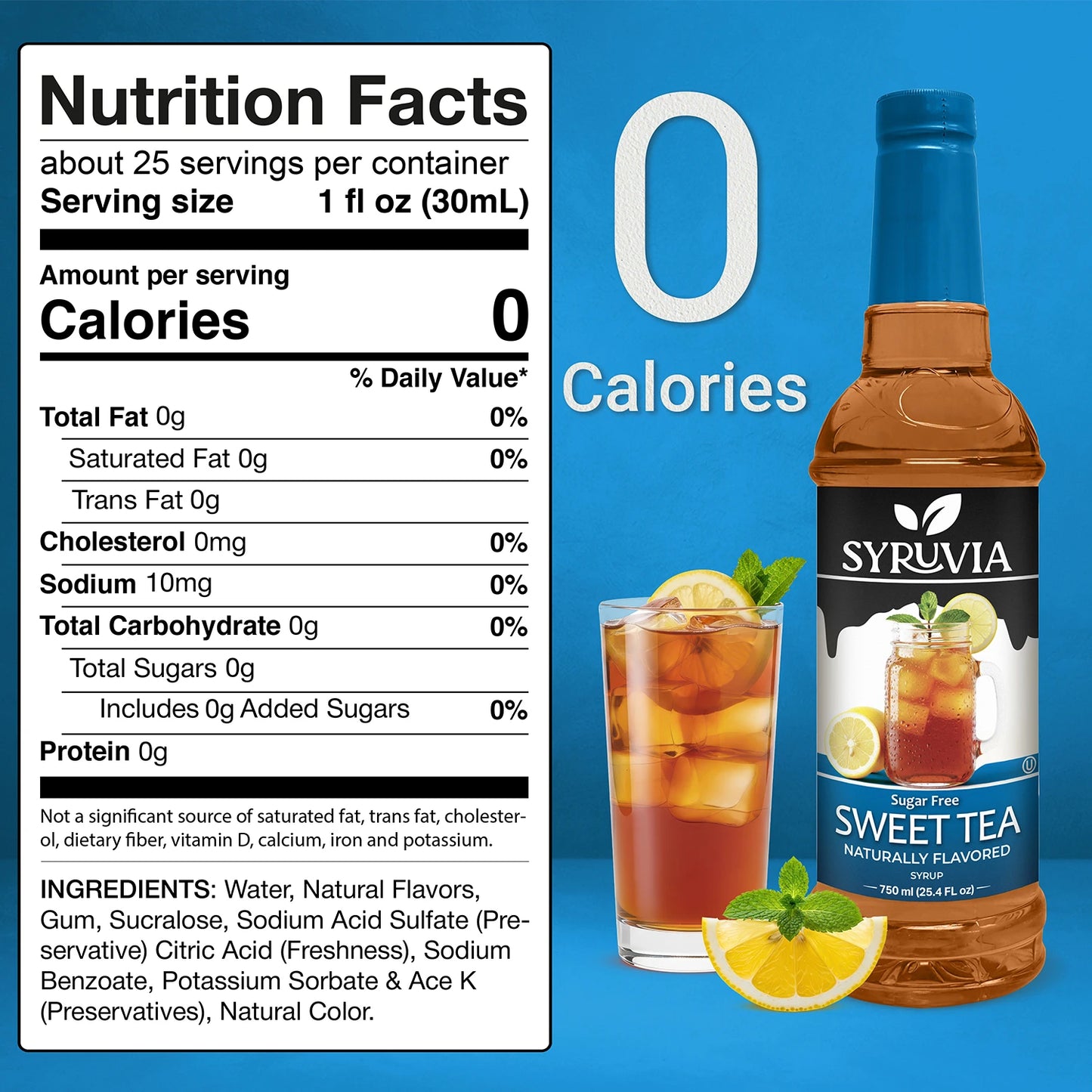 Sugar-Free Sweet Tea Syrup