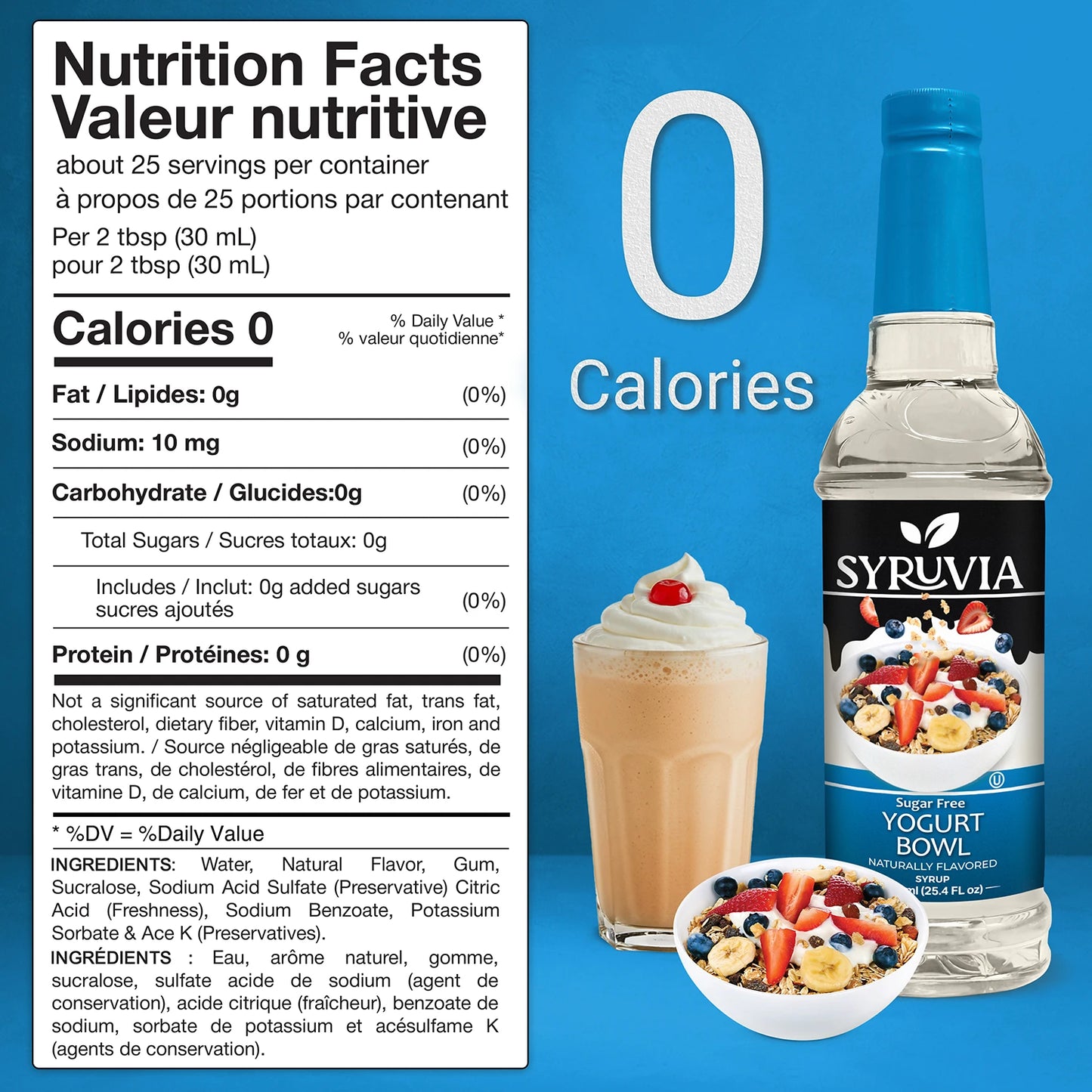 Sugar-Free Yogurt Bowl Syrup