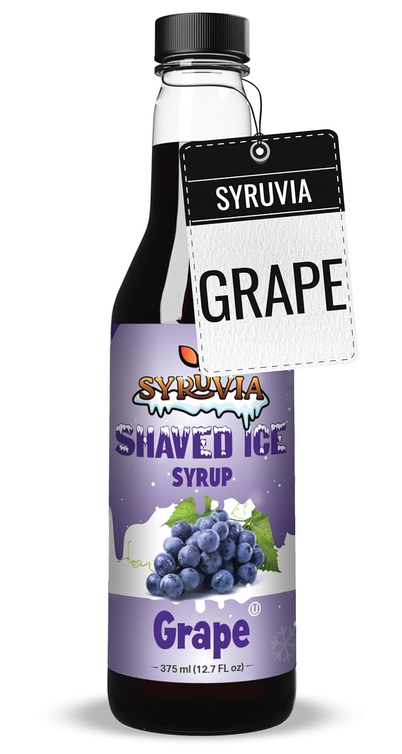 Shaved Ice Grape Syrup
