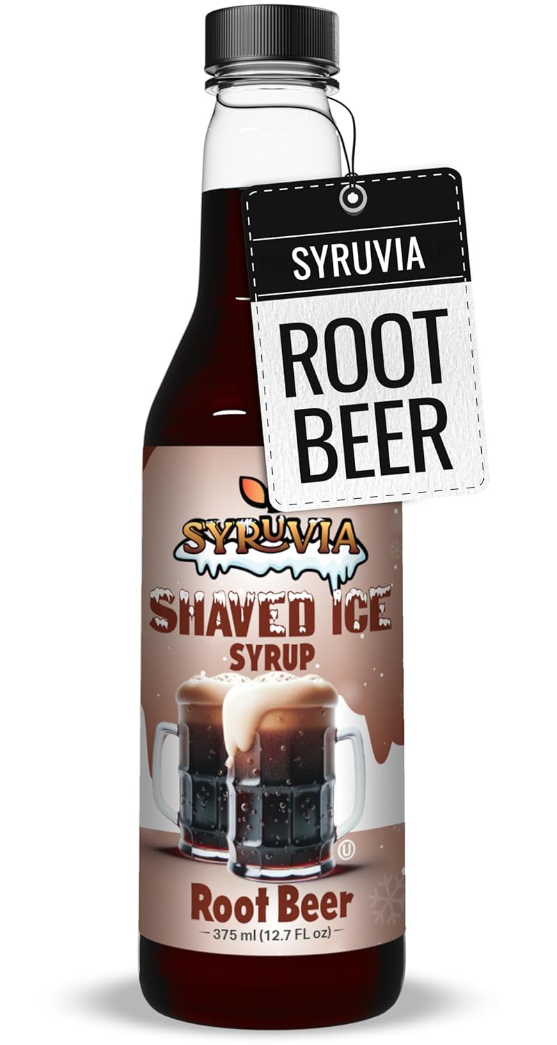 Shaved Ice Root Beer Syrup