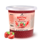 7 LB Strawberry Flavored Boba Balls for a Bursting and Popping Boba Experience ( 1 case 4x 7lb)