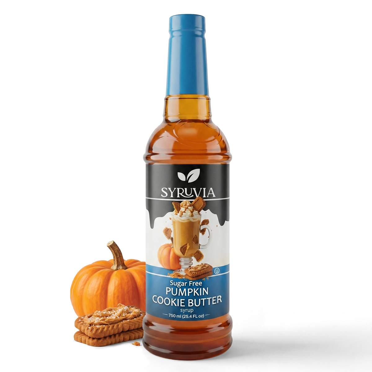 Sugar-Free Pumpkin Cookie Butter Syrup Syruvia