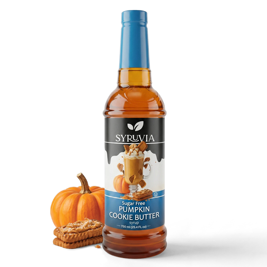 Sugar-Free Pumpkin Cookie Butter Syrup Syruvia