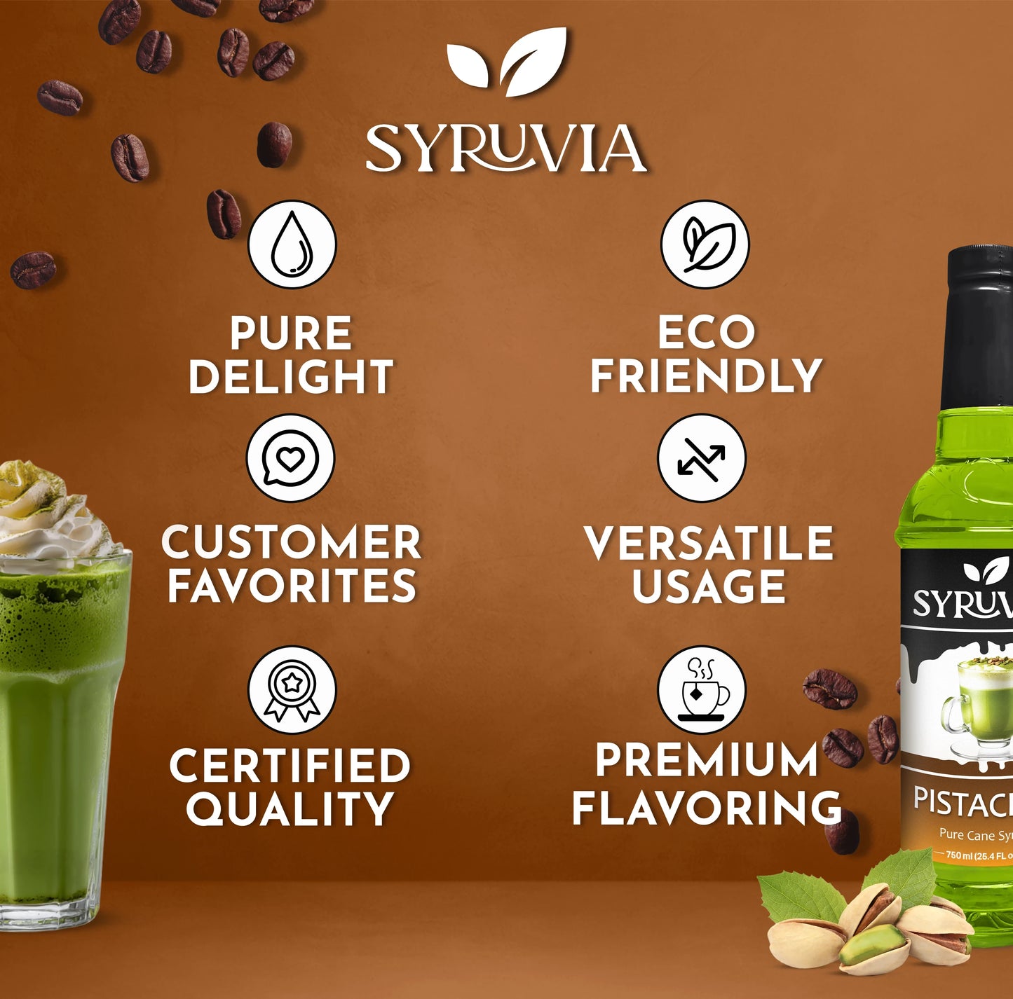 Pistachio Syrup Syruvia