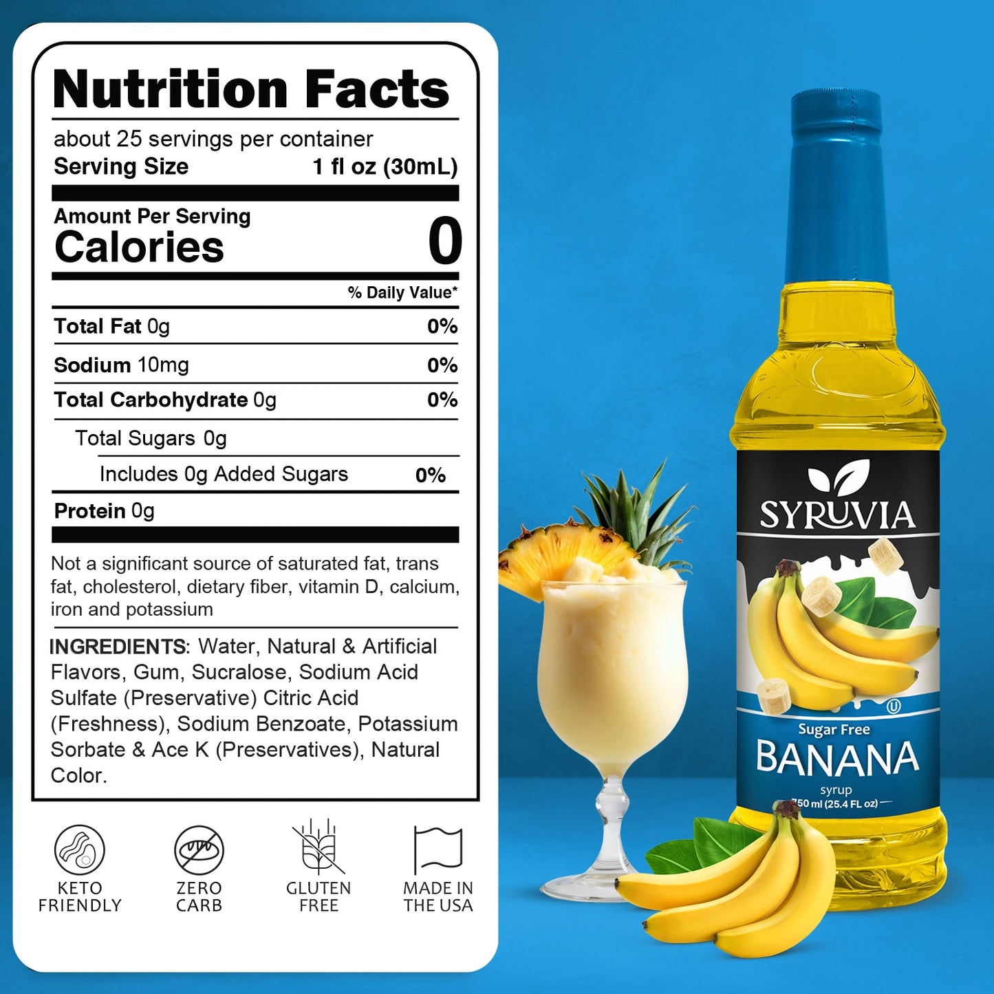Sugar-Free Banana Syrup