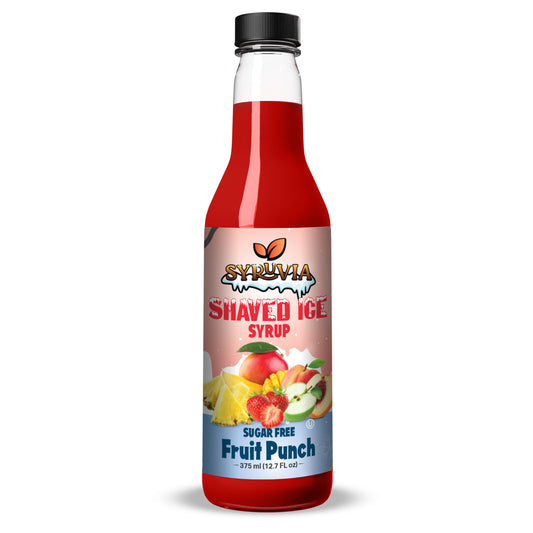 Syruvia Sugar Free Snow Cone Fruit Punch Syrup
