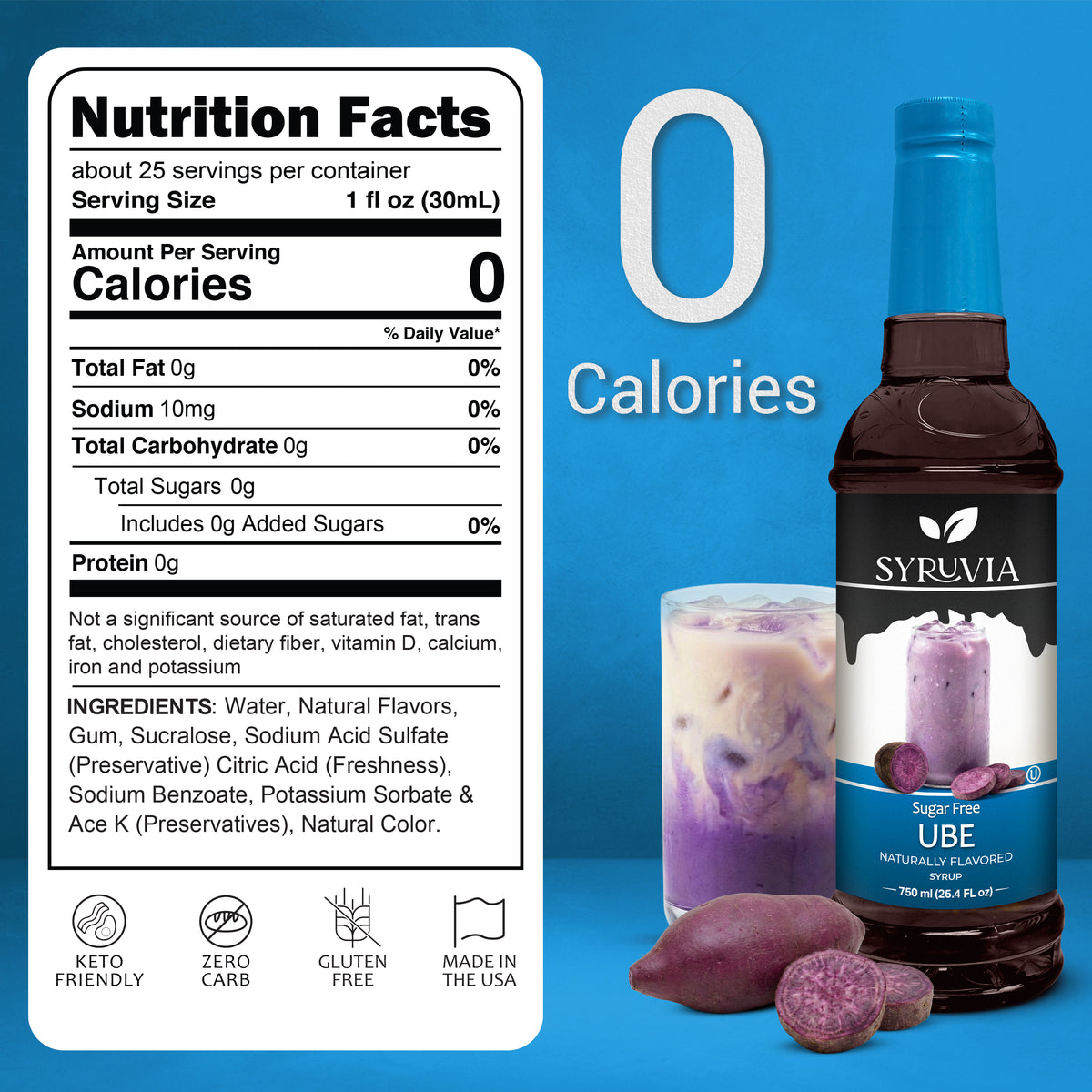Sugar-Free Ube Syrup