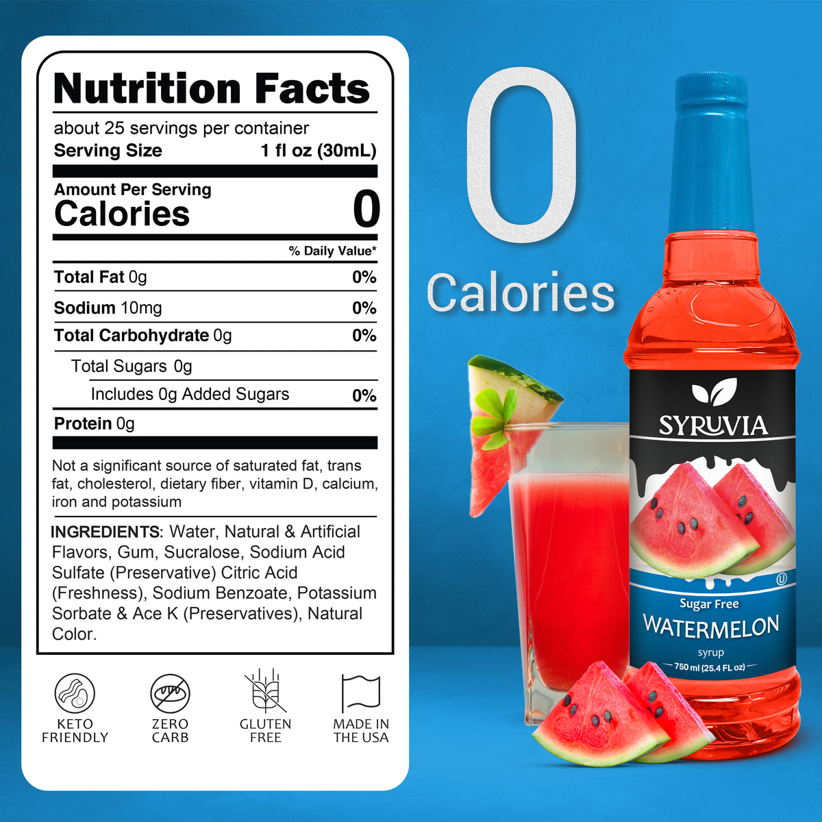 Sugar-Free Watermelon Syrup
