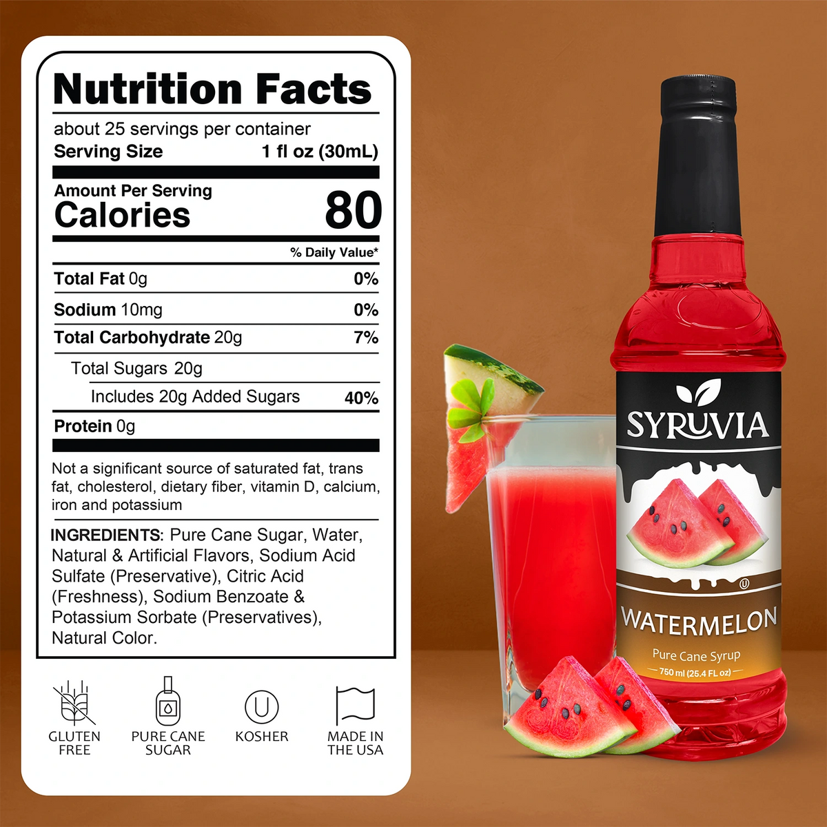 Watermelon Syrup Syruvia