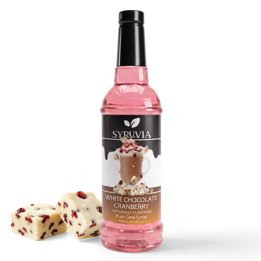 White Chocolate Cranberry Syrup Syruvia