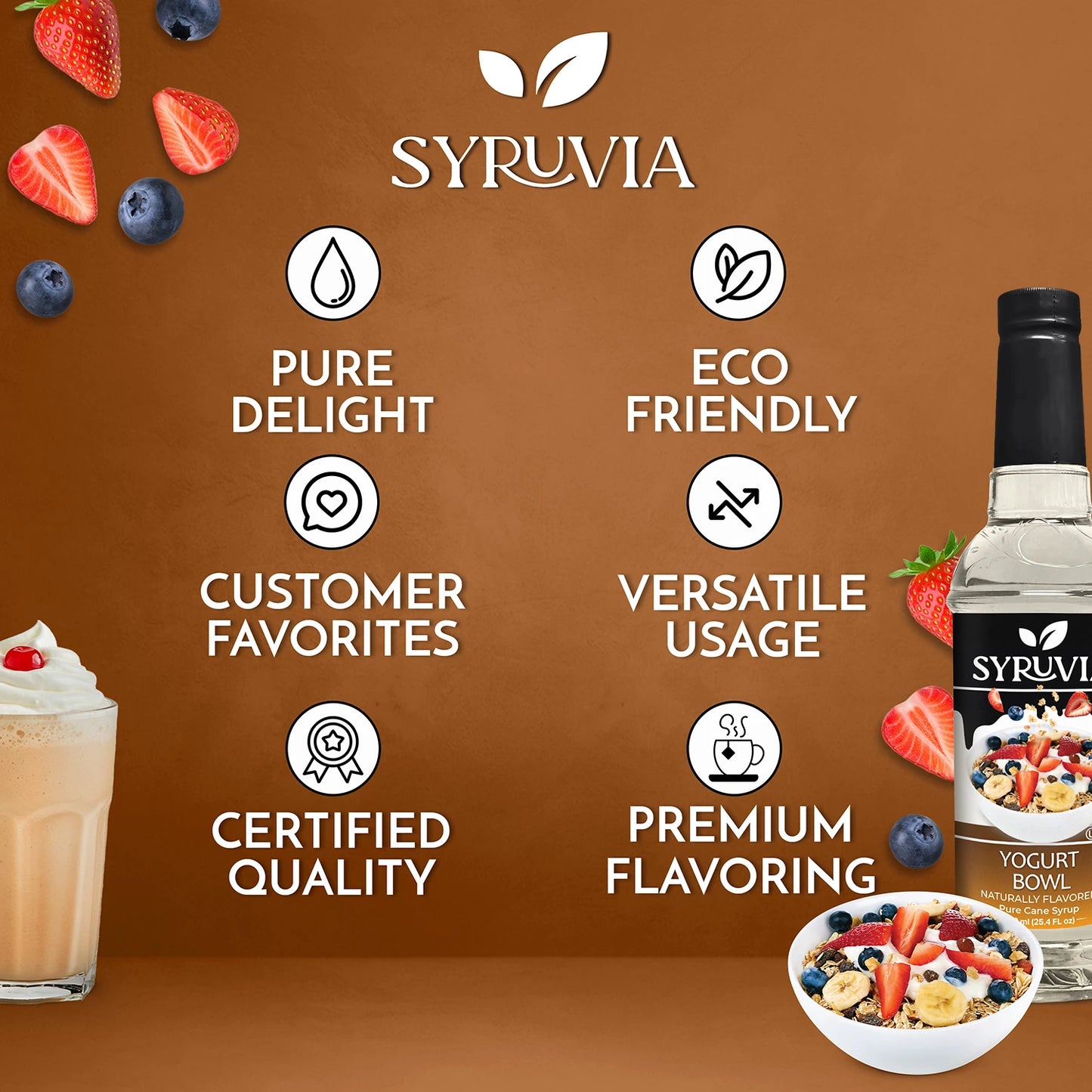 Yogurt Bowl Syrup Syruvia