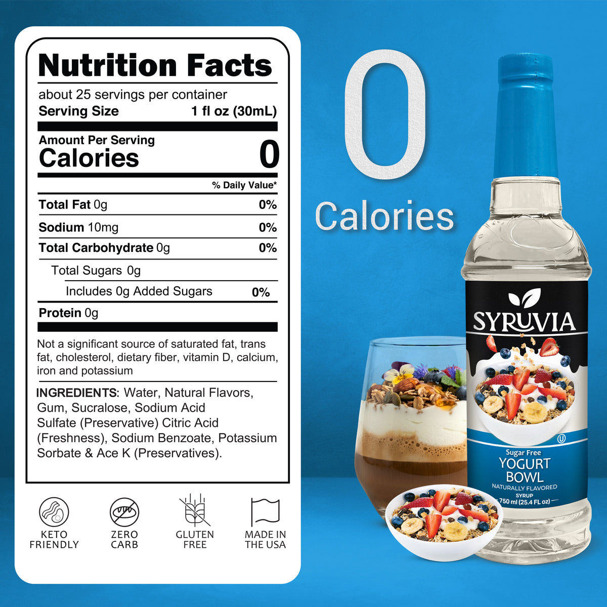Sugar-Free Yogurt Bowl Syrup