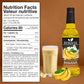 banana syrup nutrition facts 