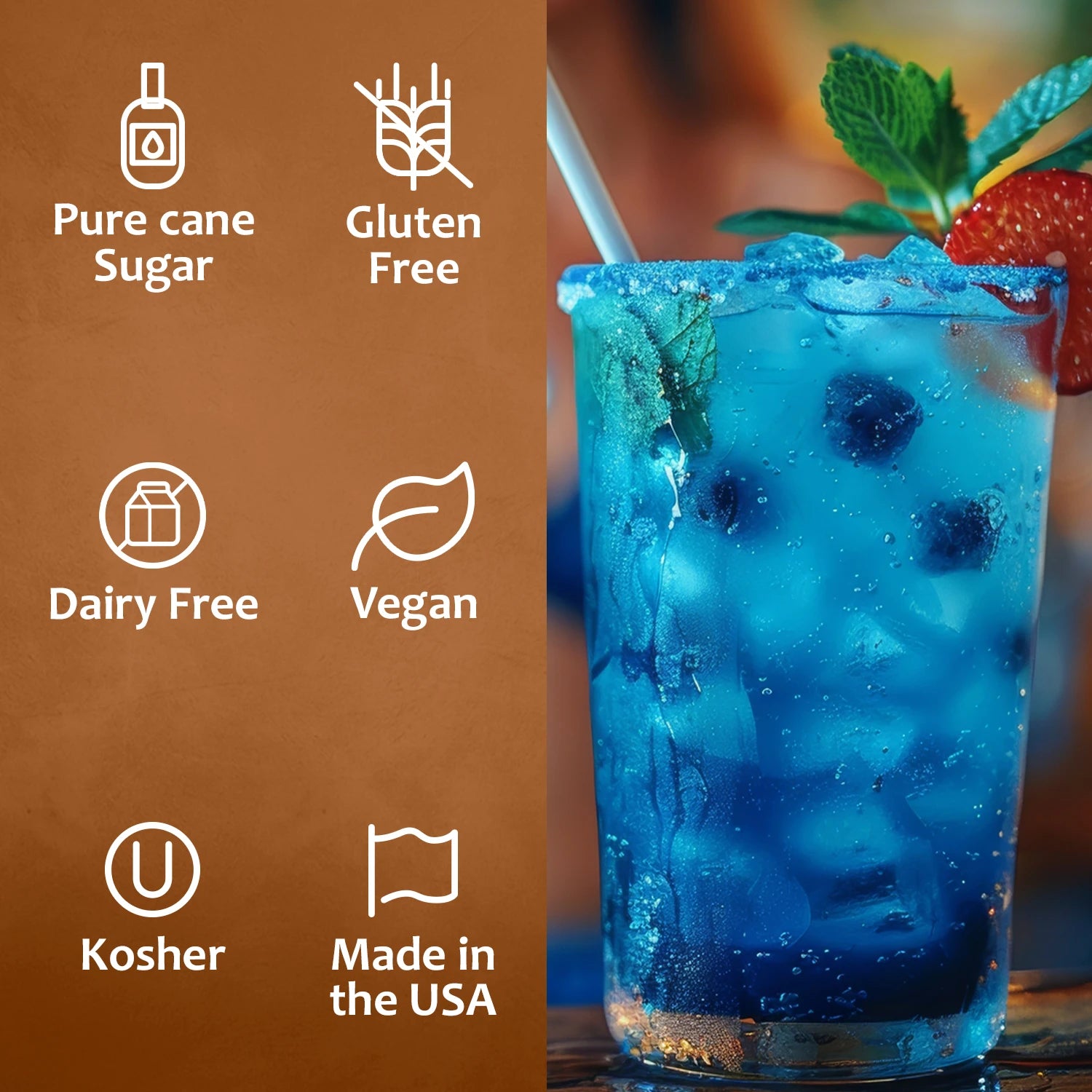 blue raspberry flavoring syrup