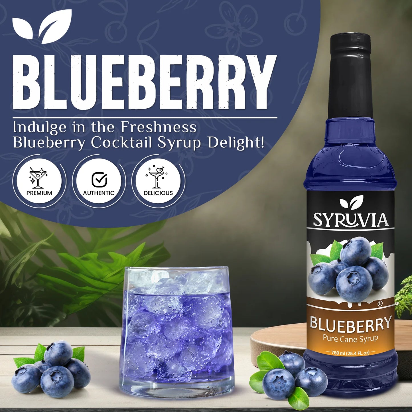 blueberry syrup for coffee