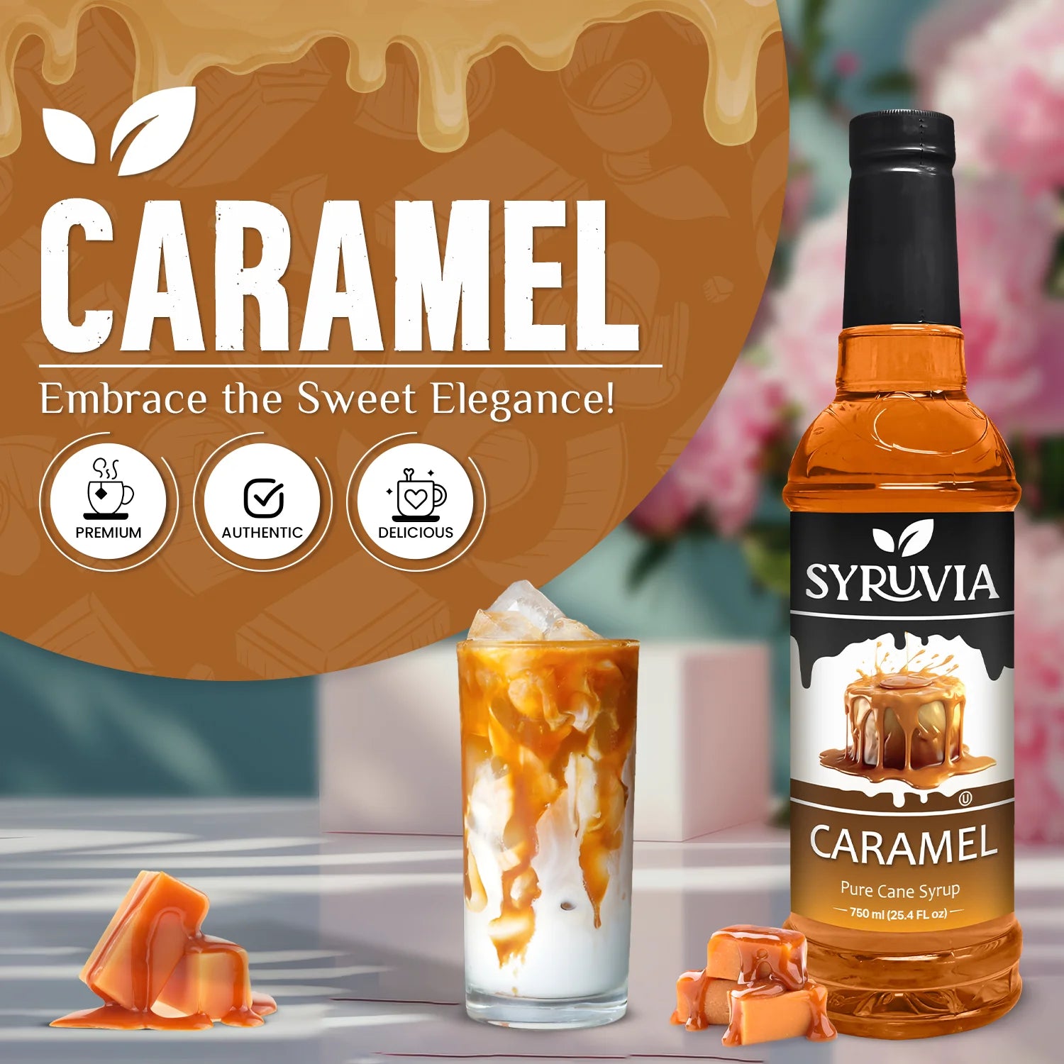 coffee syrup caramel